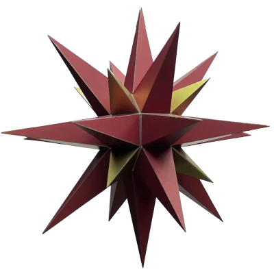 Ngôi sao Giáng sinh tiết kiệm không gian