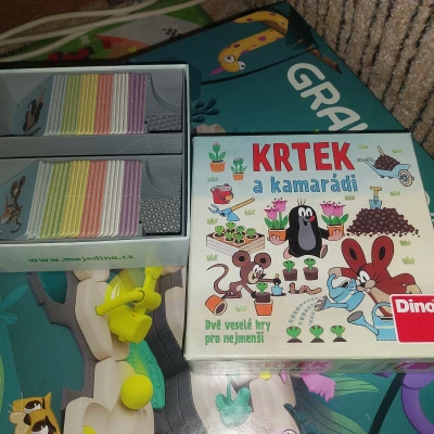 Khay đựng đồ chơi Krtek và bạn bè - DINO