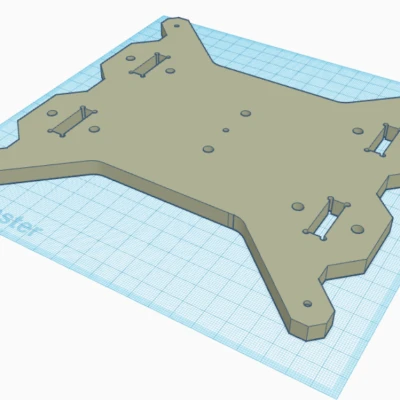 Bệ đỡ Y-axis cho Sovol SV06 dùng 4 bạc đạn (thay vì 3)