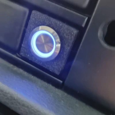 Nắp Che Bảng Taplo Xe RV Camper Fiat Ducato 290 Có Lỗ Chừa Nút Bấm 16mm