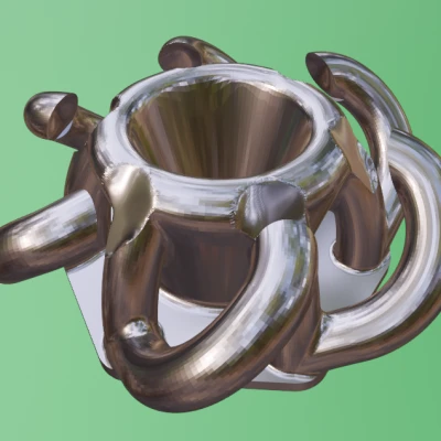 Móc Nối Lục Giác Chainmail NASA (Bản Tối Ưu Cho FDM và Bản Gốc)