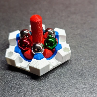 Đầu quay Gravitrax, bộ khởi động cho 6 viên bi