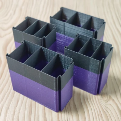 Bộ tổ chức dây cáp đơn giản x3