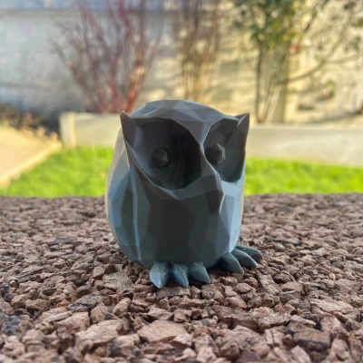 Cú Juste Phong Cách Low Poly