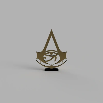 Logo Assassin's Creed Origins có đế