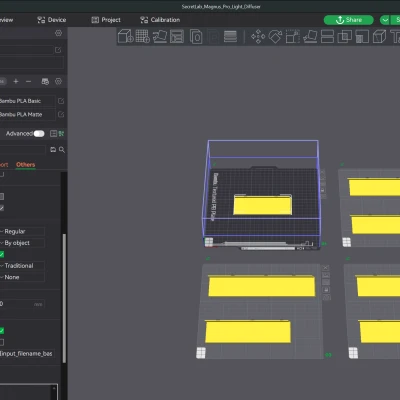 Tấm Khuếch Tán Ánh Sáng Cho SecretLab Magnus Pro
