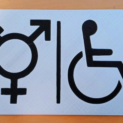 Biển Báo Nhà Vệ Sinh Cho Mọi Giới Tính Và Người Khuyết Tật