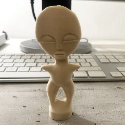 Tượng Thần Bộ Lạc (Gỗ)