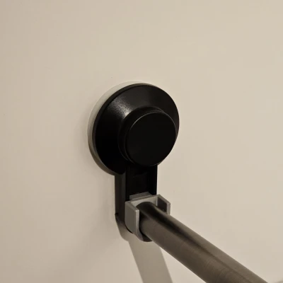 Gá giữ thanh IKEA Tisken, Giá treo rèm phòng tắm