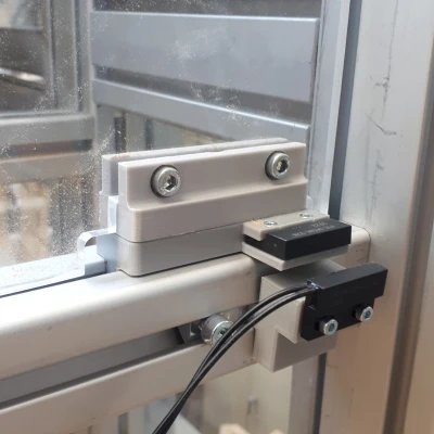 Cửa Trượt Cho Thanh Nhôm Định Hình