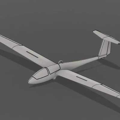 Mô Hình Trang Trí Tàu Lượn Đôi