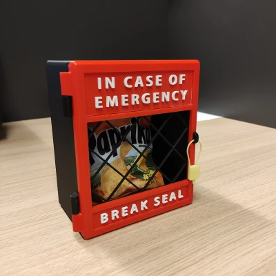 Hộp Khẩn Cấp Có Khóa Và Bản Lề