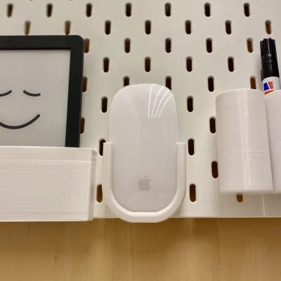 Giá Đỡ Magic Mouse Cho Bảng Peg IKEA Skadis