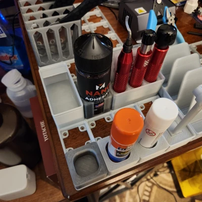 Giá Đỡ Nano Polymer Gridfinity 1x1 (120ml)