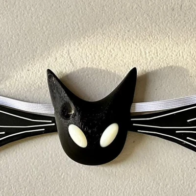 Nơ Cà Vạt Dơi Jack Skellington Cải Tiến