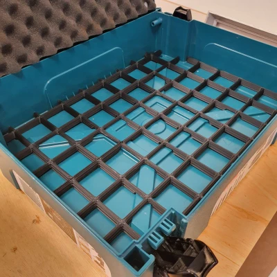 Tấm đế Gridfinity cho Hộp MakPac