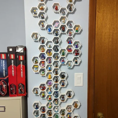 Hộp trưng bày LEGO Dimensions hình lục giác