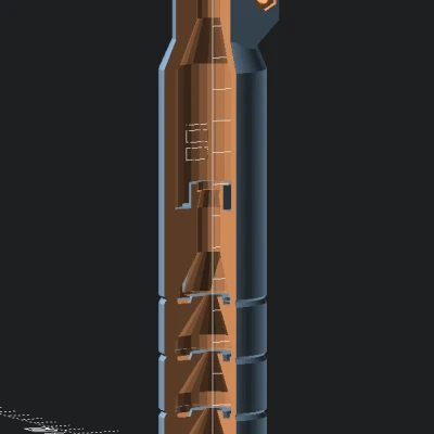 Ống giảm thanh cho súng hơi 22 (Crosman 2250)