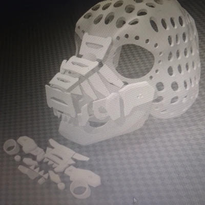 Mặt nạ Sói Cyber iDkwiD Remix 3D