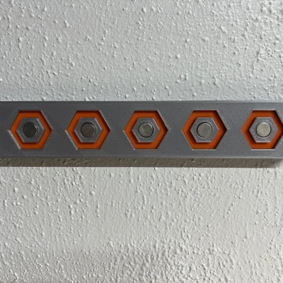 Giá Đỡ Dao Lục Giác Nam Châm Âm Ốc Vít