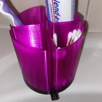 Hộp đựng muỗng đũa / ống bút / đồ dùng phòng tắm (Chế độ Vase mode)