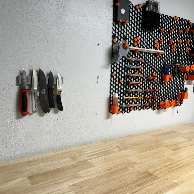 Giá Đỡ Dao Lục Giác Nam Châm Âm Ốc Vít