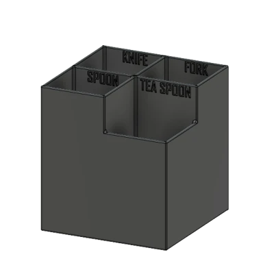 KHAY ĐỰNG DAO MUỖNG NĨA TỐI GIẢN