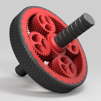 Bánh Xe Tập Thể Dục Hành Tinh (File Step và 4 độ hở khác nhau)