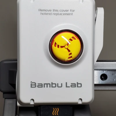 Đèn Báo Extruder Lấy Cảm Hứng Từ Metroid Morph Ball Cho Bambu A1/Mini