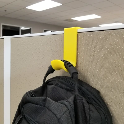 Móc Treo Áo Khoác/Ba Lô Siêu Chắc Chắn Cho Vách Ngăn 3"