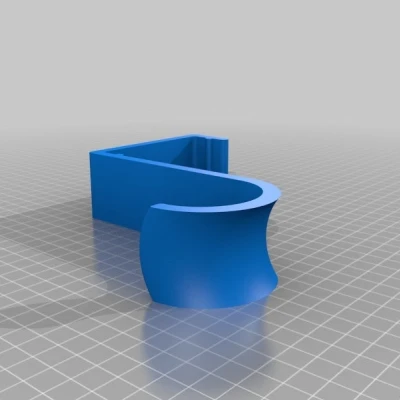 Móc Treo Áo Khoác/Ba Lô Siêu Chắc Chắn Cho Vách Ngăn 3"