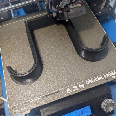 Móc Treo Đôi Nặng 3.5 inch Cho Vách Ngăn Văn Phòng