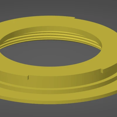 Adapter M42 - Canon EF (có vòng kích hoạt khẩu tự động)