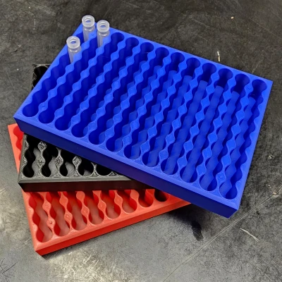 Bộ giữ lọ 12 x 8 LC MS cho khay 96 giếng