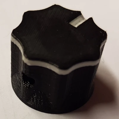 Núm vặn chiết áp lớn nhỏ, trục 4mm có ốc M2 và M3