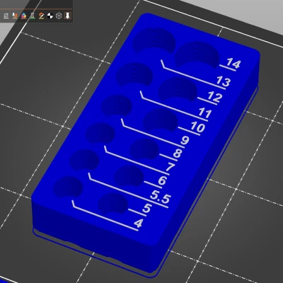 Bộ Ổ Cắm Metric Kobalt Cỡ 1/4"