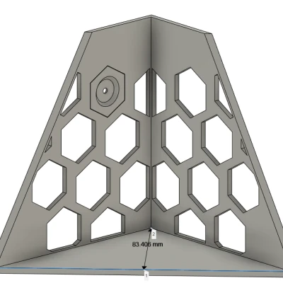 Kệ Góc Hình Lục Giác