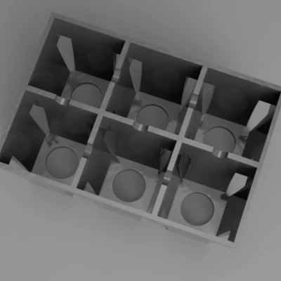 Khay Ươm Hạt 6 Ô