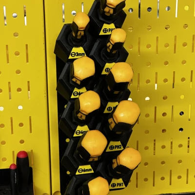 Giá Đựng Tua Vít Hình Tổ Ong - Driver Hive