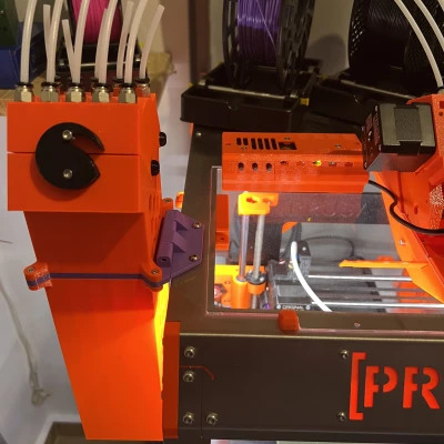 Phụ kiện PrusaBox bản lề cho Bộ đệm MMU2S (lấy cảm hứng từ RMU Buffer)