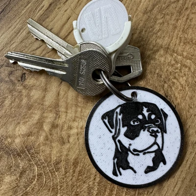 Móc Khóa Rottweiler