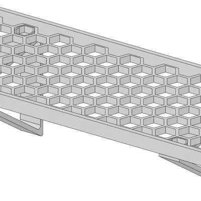 Hex Tray S1 - Kệ Đồ Tắm Cho Phòng Tắm Nhà Bạn