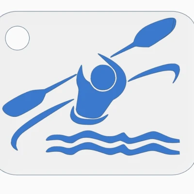 Móc Khóa Kayak Federació de Piragüisme de la Comunitat Valenciana