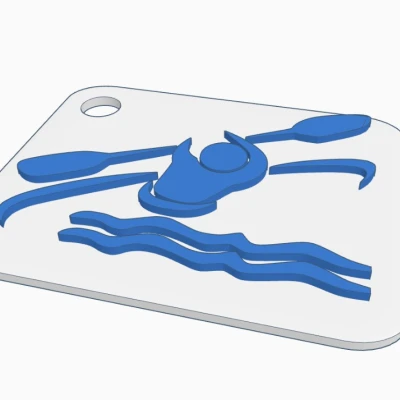 Móc Khóa Kayak Federació de Piragüisme de la Comunitat Valenciana