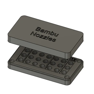 Hộp Đầu Phun Bambu có File STEP