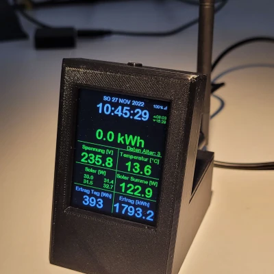 Vỏ cho TFT và ESP8266 với RF24L01