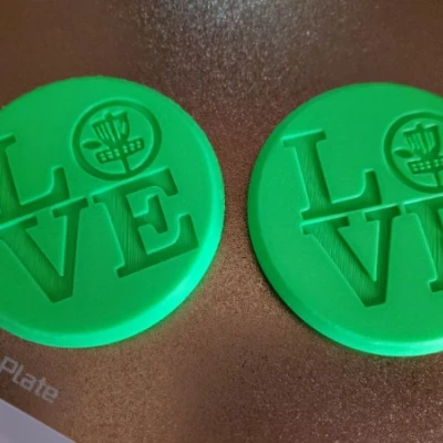 Marker Mini "Love" Chơi Disc Golf