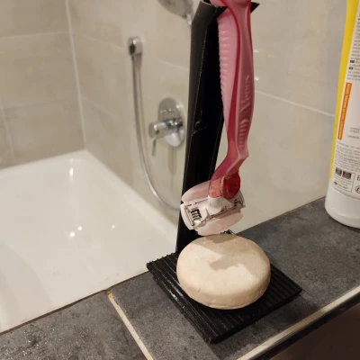 Kệ Đựng Xà Bông và Dao Cạo Râu Cho Phòng Tắm