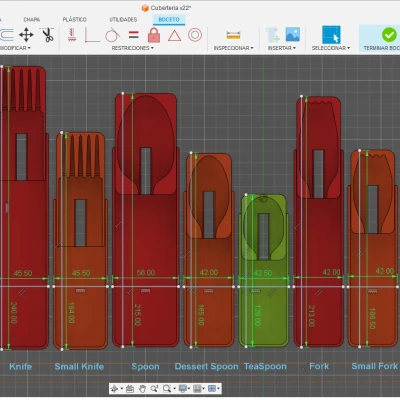 Khay đựng dao nĩa (kích thước tùy chỉnh)