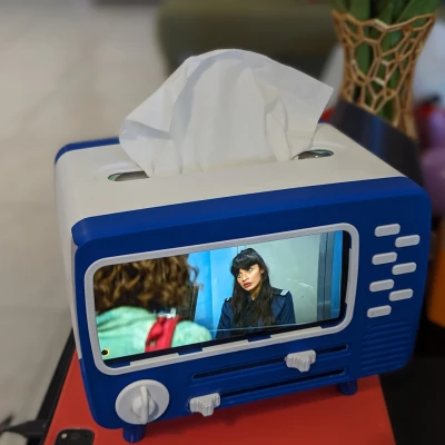 Chân Điện Thoại Hộp Giấy Ăn Kiểu TV